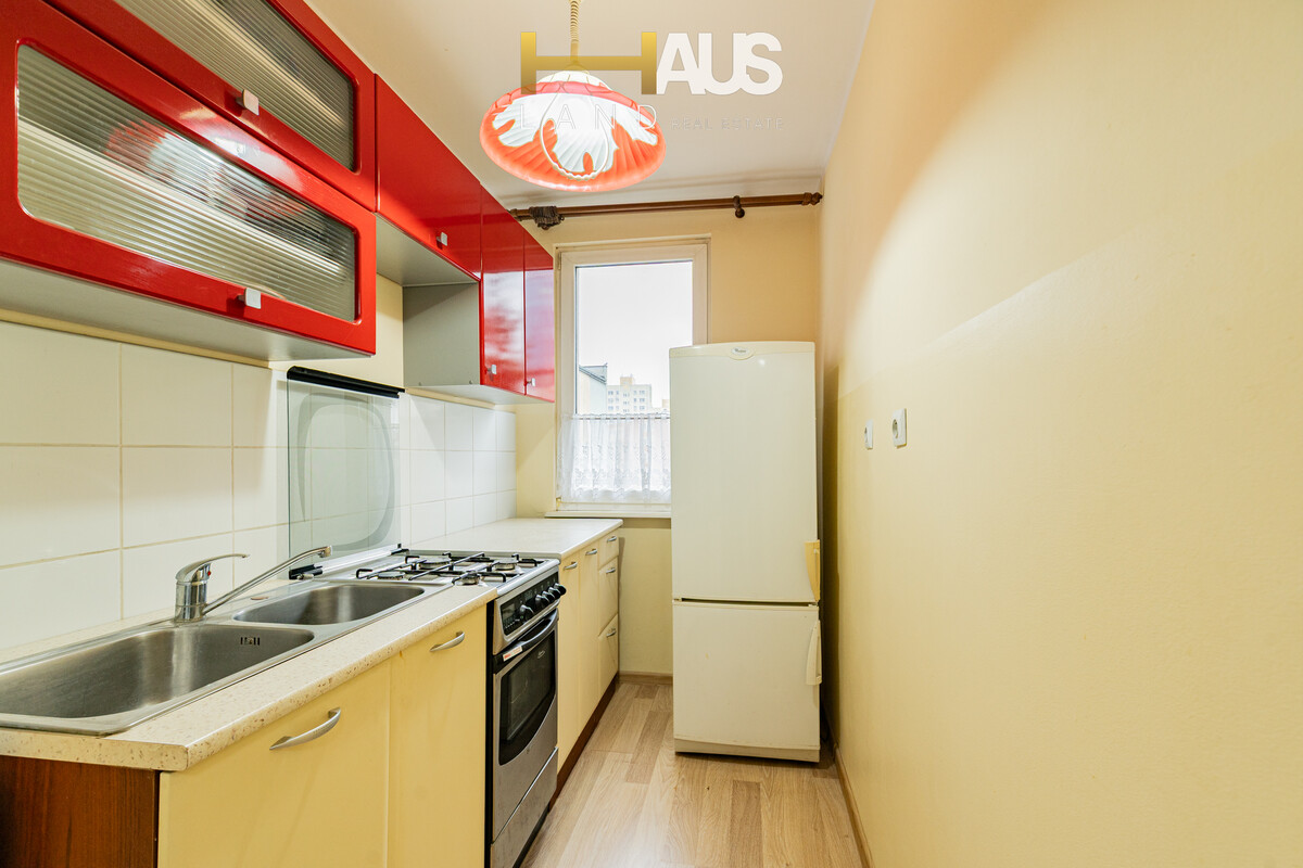 Elbląg ELBLĄG, UL. PUŁKOWNIKA DĄBKA 2 POKOJE, OSOBNA KUCHNIA POWIERZCHNIA 37,52 M2BALKON, PIWNICAMEDIA Z