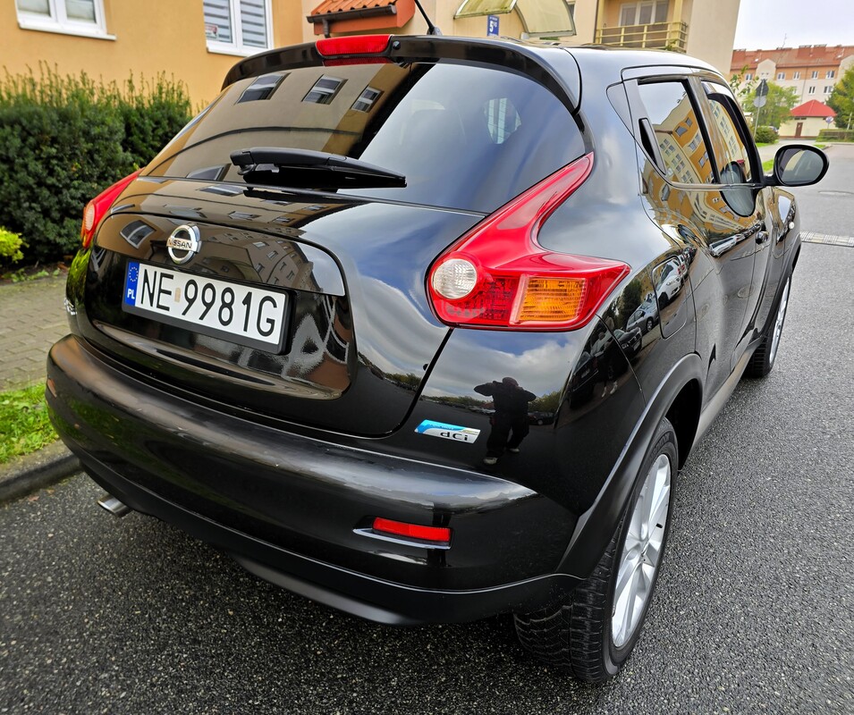 Elbląg Nissan JUKE 1.5Diesel 110KM 2013Rok Bardzo Dobry Stan Bogata Opcja-Klimatyzacja Klimatronik Kolorowa
