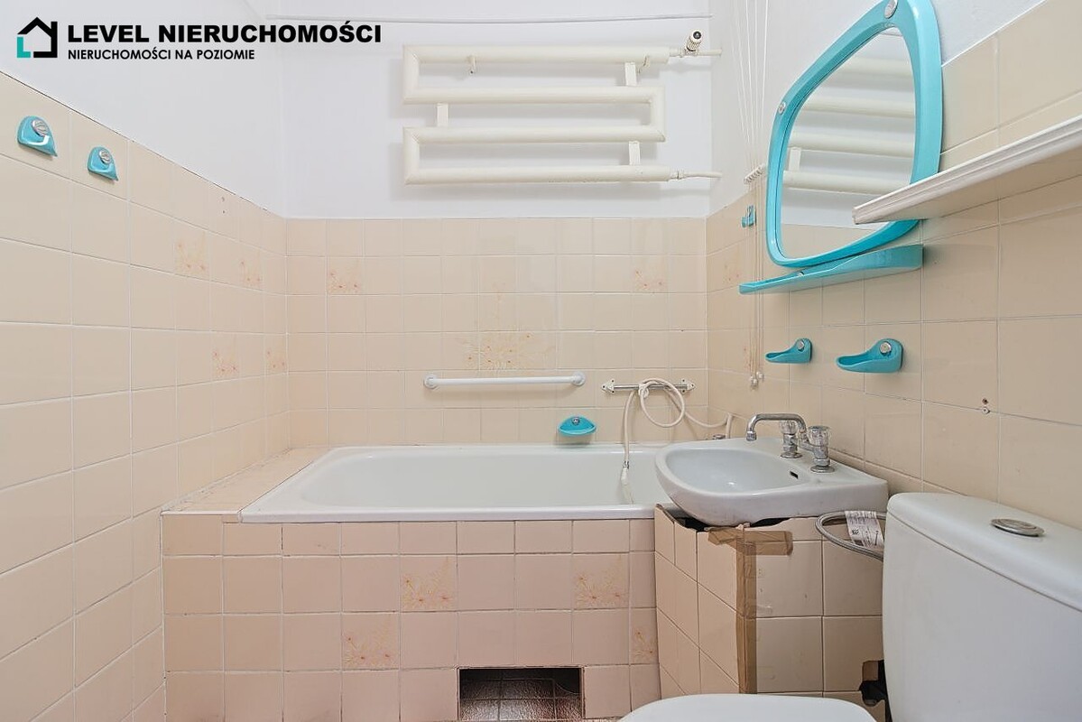 Elbląg LEVEL NIERUCHOMOŚCI Mieszkanie nad jaremmożliwośc przerobienia na dwupokojowe ul.