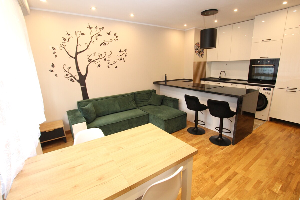 Elbląg NIERUCHOMOŚCI ANNA KRASZEWSKA Trzypokojowe mieszkanie po remoncie na parterze *media miejskie