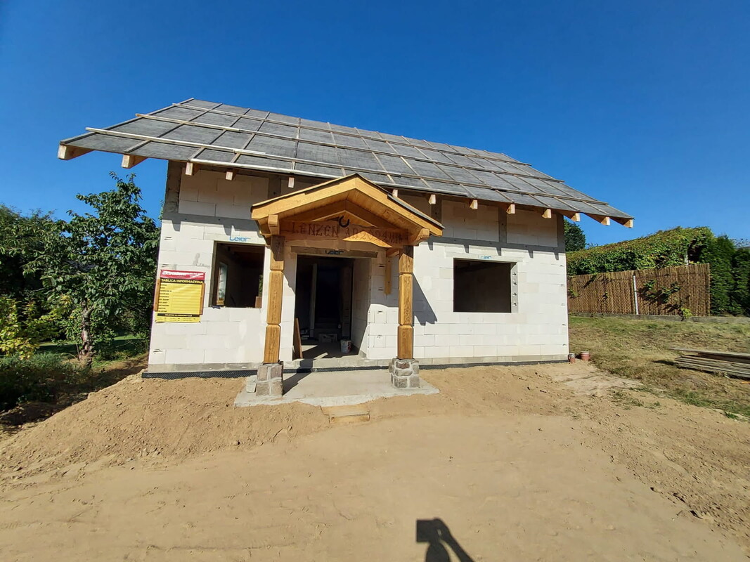 Elbląg NOWY DOM WOLNOSTOJĄCY- ŁĘCZE2025 r, SALON + 4 POKOJE, 2 ŁAZIENKI, DUŻY GARAŻ 30 M2ATRAKCYJNE MIEJSCE,