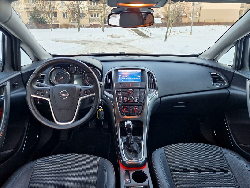 Elbląg Opel Astra J1.4TurboBenz 140 -Klima--Skóry-Alu-NaviSuper StanSerwisowany-Zarejestrowany w Polsce2012