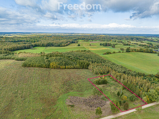 Elbląg FREEDOM NIERUCHOMOŚCISprzedam działkę - Sąpy. Oferuję na sprzedaż przestronną działkę budowlaną o