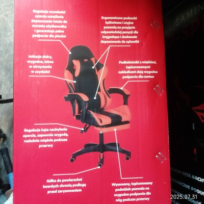 Elbląg Mam do zaoferowania nowy Fotel gamingowy pro speed. 
Jeszcze w kartonie nie otwarty zainteresowany zadzwon