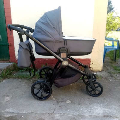 Elbląg Wózek dziecięcy Tutis mio plus 2 w 1 + fotelik samochodowy dla dziecka do 13kg. Używane(1 dziecko). Stan bardzo