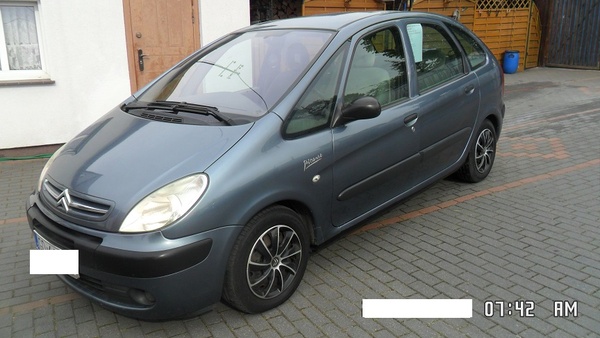 Elbląg CITROEN XSARA PICASSO Model 2007POJ 1,6 benz  + gazzałożony nowy gaz 3 miesiące temuKlimatyzacjaAir