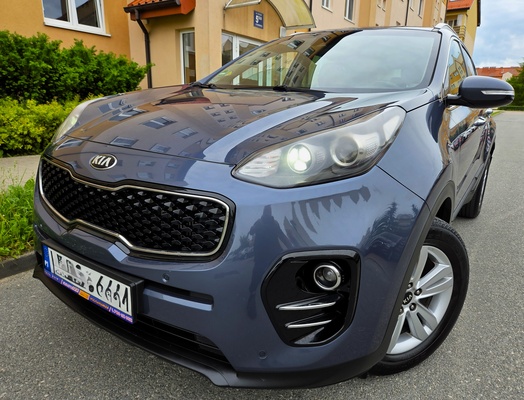 Elbląg KIA SPORTAGE 2016Rok 2.0Diesel 136Km Napęd 4X4 Salon Polska Jeden Własciciel Bogata Opcja