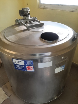 Elbląg Schładzalnik mleka firmy Alfa Laval o pojemności 600l