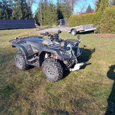 Elbląg Sprzedam QUADA rok prod. 2011 KEEWAY ATV 300,zarejestrowany, ubezpieczony. Dokładam pług do odśnieżania (co