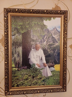 Elbląg Obraz Jana Pawła. II 60 x 80cm