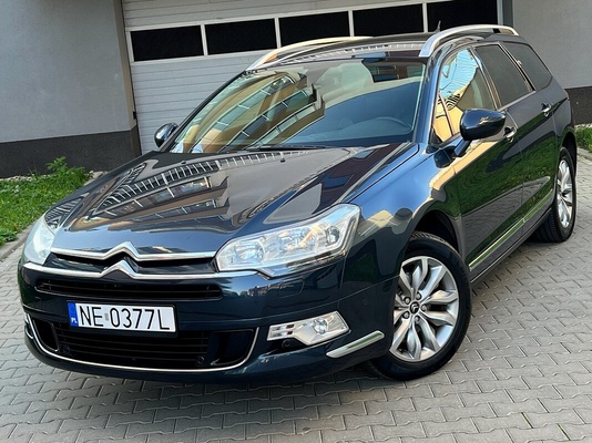 Elbląg CITROEN C5Rok 2013POJ. - 1.6  benzyna 156  kMExclusive KlimatRONIC Alufelgi NaviOpłaty i przegląd na