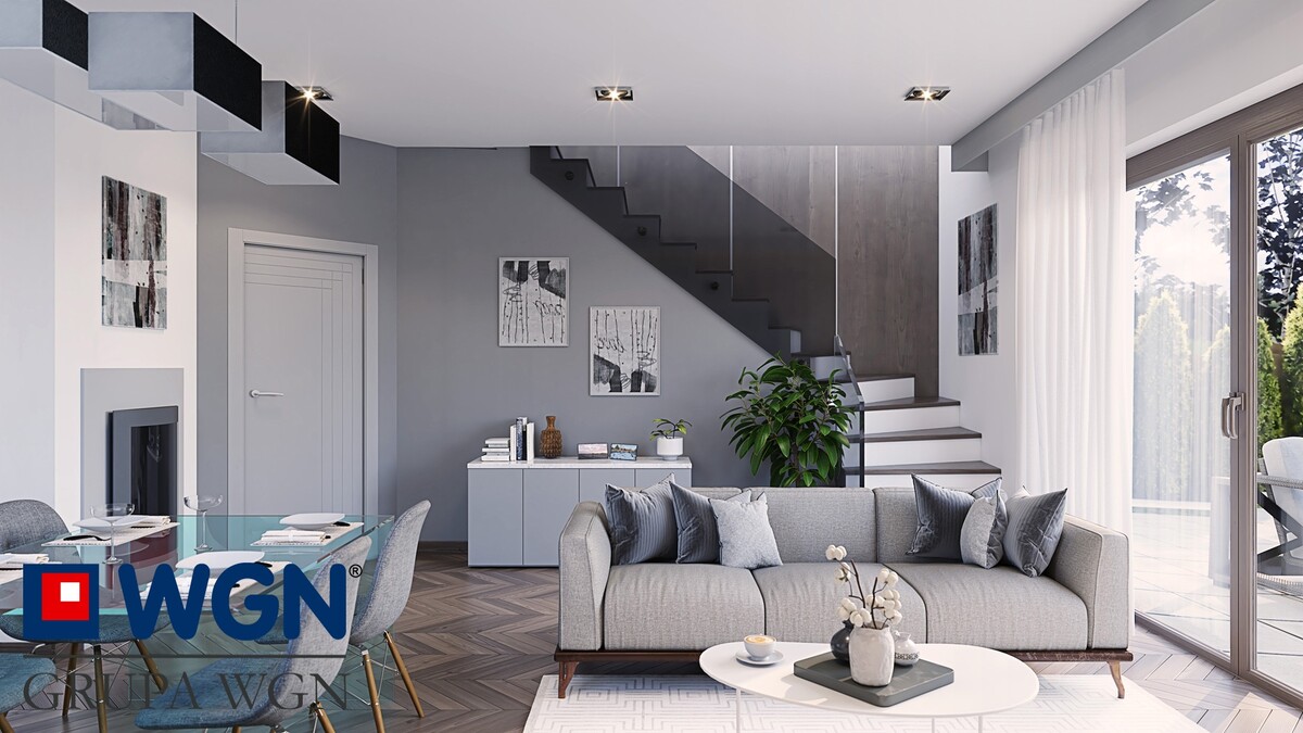 Elbląg NOWOCZESNY DOM W ZABUDOWIE DWULOKALOWEJ 116,37m² STAN DEWELOPERSKI