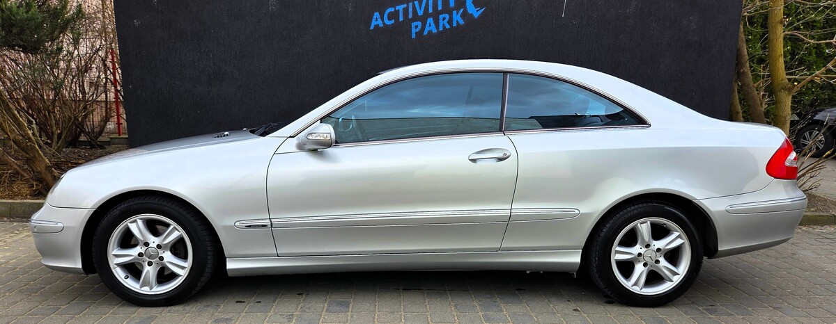 Elbląg Mercedes CLK 1,8Kompresor 164KM 2004Rok Bardzo Dobry Stan Techniczny Automatyczna Skrzynia-Klimatyzacja