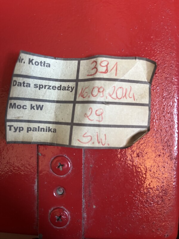 Elbląg Kocioł na Pelet/drewno/ekogroszek