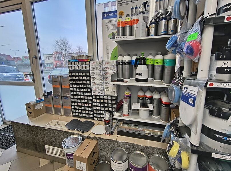 Elbląg PERFECT AUTO COLOR! ZAPRASZAMY!MIESZALNIA LAKIERÓW SAMOCHODOWYCH I PRZEMYSŁOWYCH. DeBeer, Valspar,