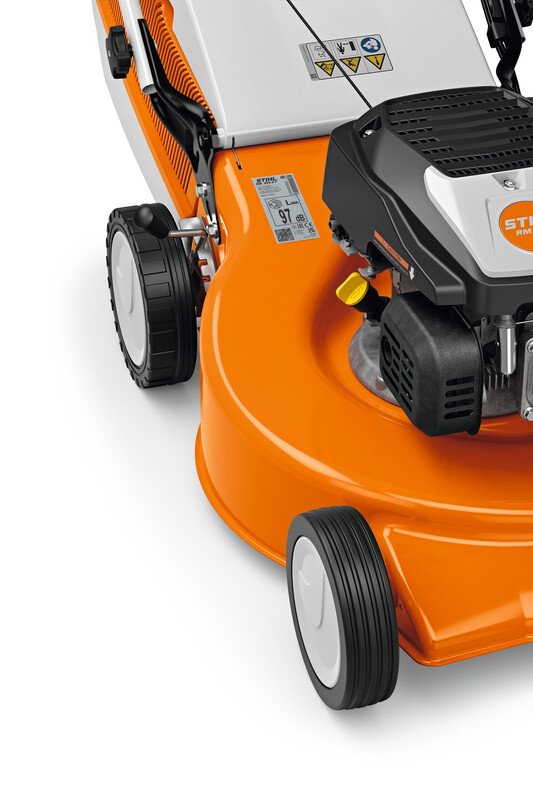 Elbląg Techtrans prezentuje:Kosiarka spalinowaSTIHL RM 253 TNapęd - 51 cm szerokość WYPRZEDAŻ!!!Cena detaliczna: