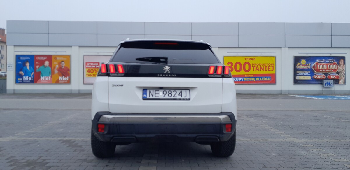 Elbląg PEUGEOT 3008.benzyna 1.2,130KM, pierwsza rej.01.2019r. , z polskiego salonu, serwisowany w ASO