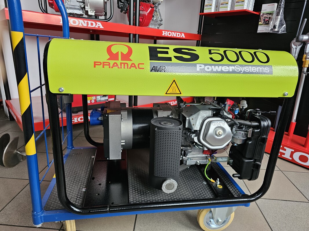 Elbląg AGREGAT PRĄDOTWÓRCZY - PRAMAC ES5000 AVR 230V -PROMOCJA NA WSZYSTKIE AGREGATYDOSTĘPNE NA SALONIENA
