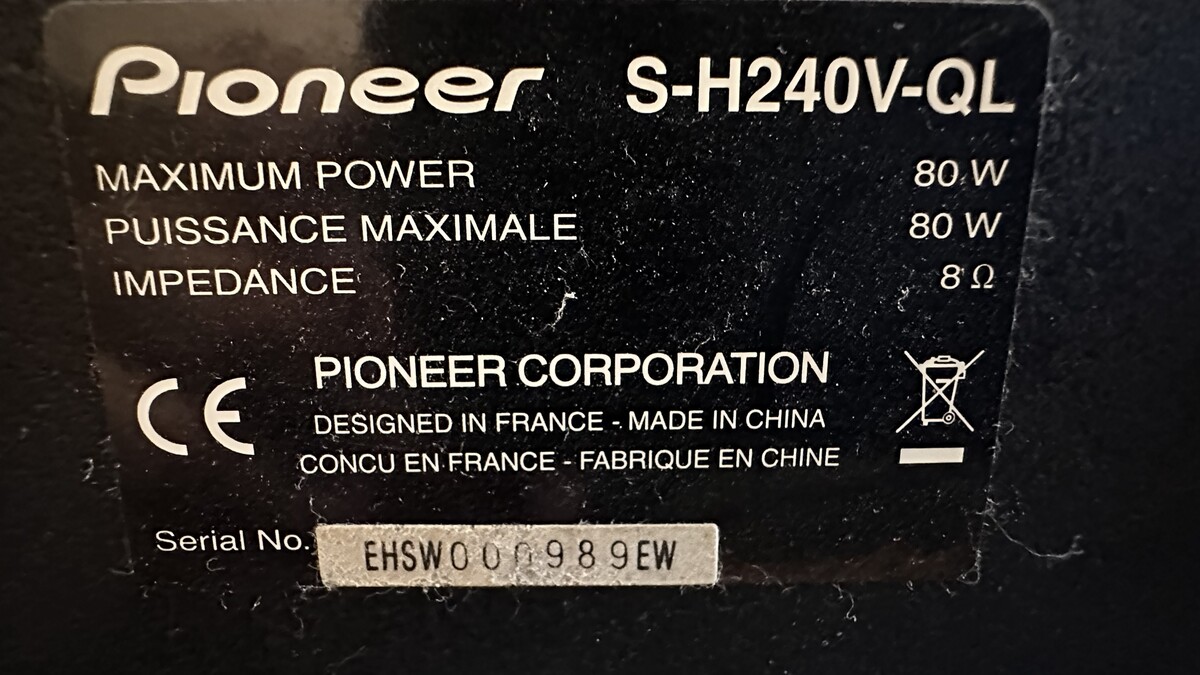 Elbląg Kino domowe Pioneer VSX-415-S 5.1.Sprzęt w pełni sprawny.