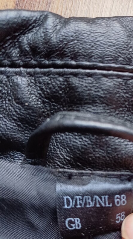 Elbląg Kurtka skórzana męska rozmiar 68 4XL nowa bez metki, płaszcz, marynarka, skóra naturalna
