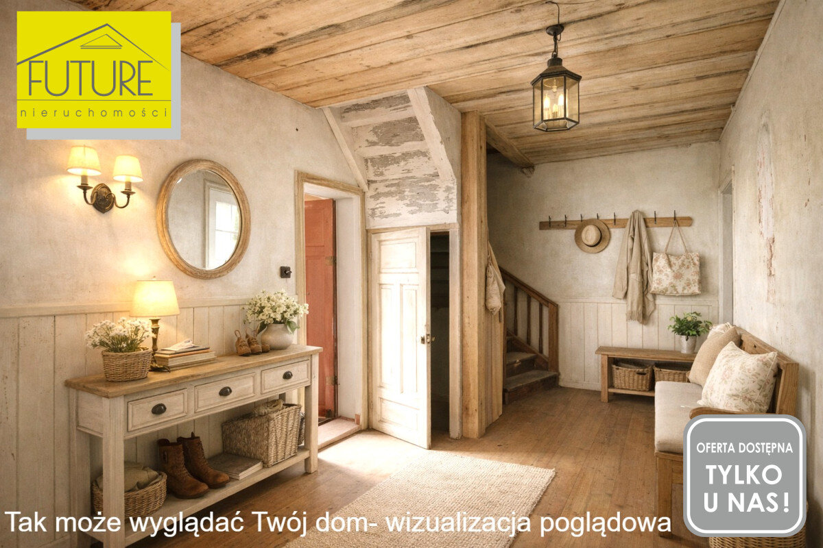 Elbląg FUTURE NIERUCHOMOŚCISprzedam dom - Drużno. PÓŁ DOMU BLISKO KANAŁU ELBLĄSKIEGO!POWIERZCHNIA UŻYTKOWA DOMU: