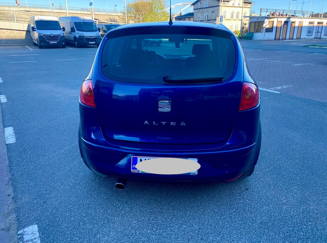 Elbląg Seat Altea 2005 1.6 mpi - Nowy rozrząd i sprzęgło faktura na naprawy klimatyzacja