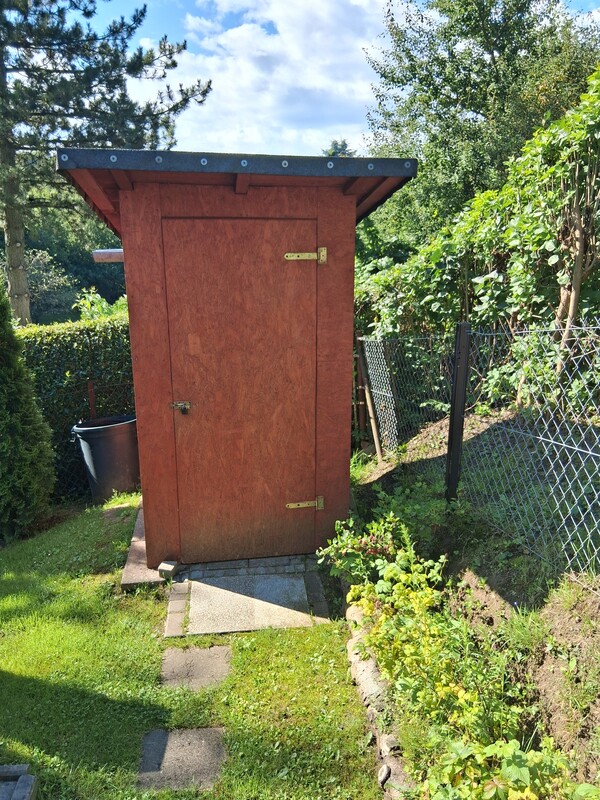 Elbląg Sprzedam działkę ROD SKOWRONEK ul. Okrężna. Na działce jest woda i prąd. Altana zadbana nowy dach więcej