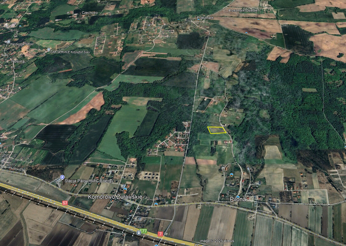 Elbląg Działka rolna w Pilonie - 1,32 ha - świetna lokalizacja z widokiem na jezioro Druzno