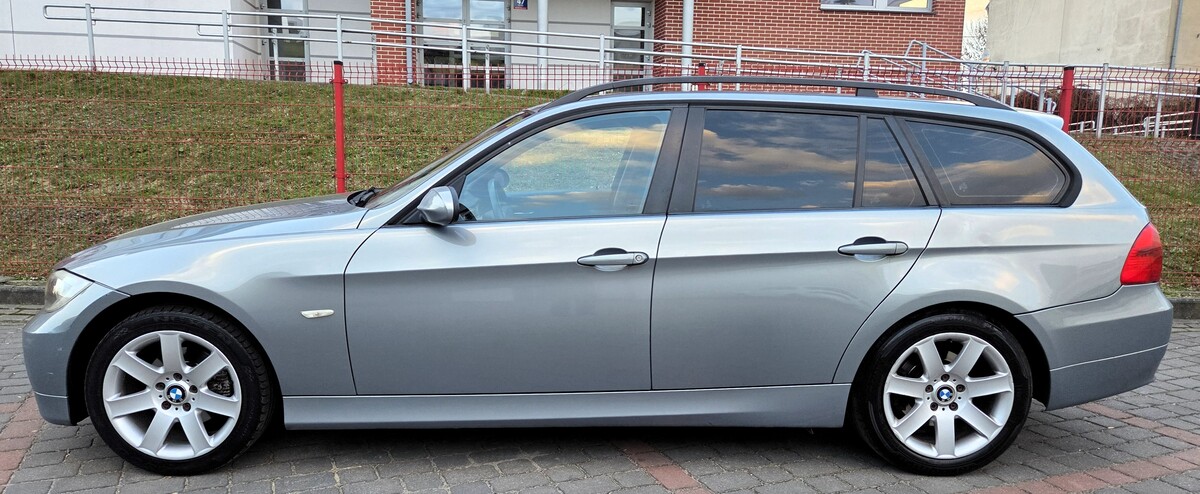 Elbląg BMW Seri 3 E91 2.0Benzyna 150Km Bogata Wersja Wyposażenia 2007Rok