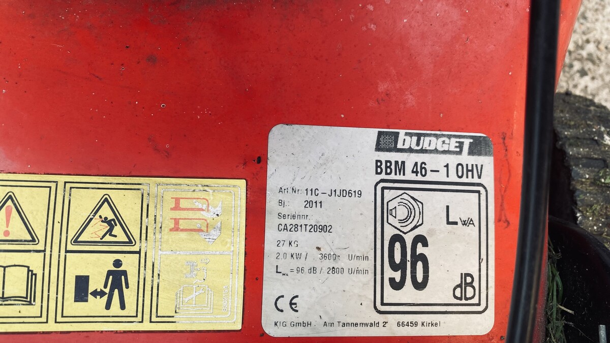 Elbląg DOBRA KOSIARKA SPALINOWA BUDGET BBM 46-1 OHV Sprzęt jest używany, lecz w 100% sprawny technicznie. Stan