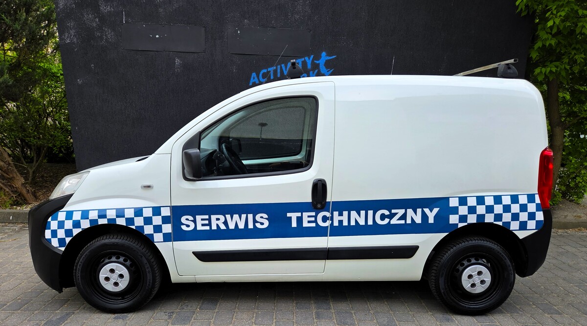 Elbląg Fiat Fiorino 1.3Diesel 75km 2015Rok Sprytne Zadbane Autko Do Pracy-Klimatyzacja Wspomaganie