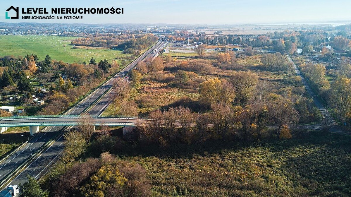 Elbląg LEVEL NIERUCHOMOŚCI Działka pod usługę i domNowe Pole9600 m2 NIERUCHOMOŚCI NA POZIOMIE