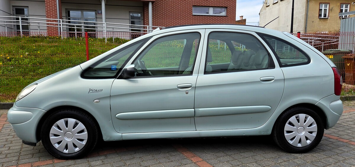 Elbląg Citroen XSARA Picasso 2,0HDI 90KM 2004Rok Bardzo Dobry Stan Bogata Opcja Wyposażenia