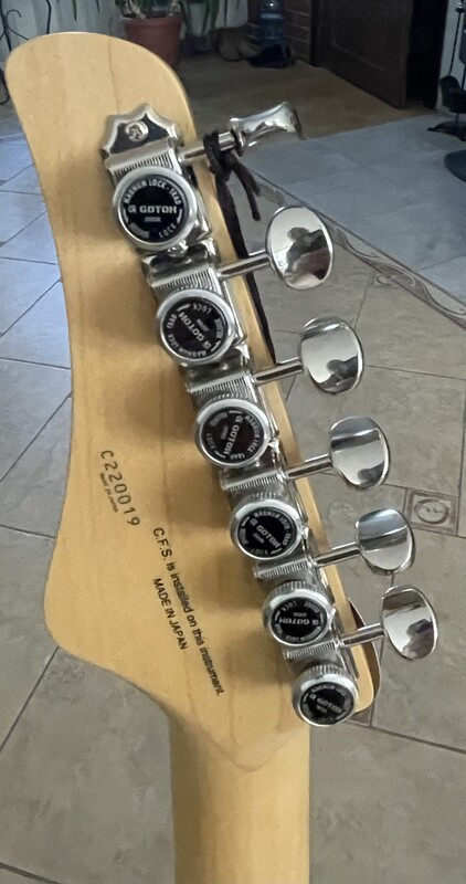 Elbląg 🎸 Piękny Telecaster FGN – japońska precyzja, wyjątkowy kolor, blokowane klucze Gotoh!