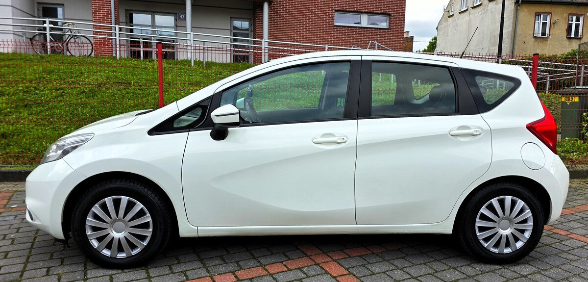 Elbląg Nissan Note 1.2Benzynka 80KM 2016Rok Bardzo Dobry Stan Ekonomiczny 4l/100km-Klimatyzacja Wspomaganie