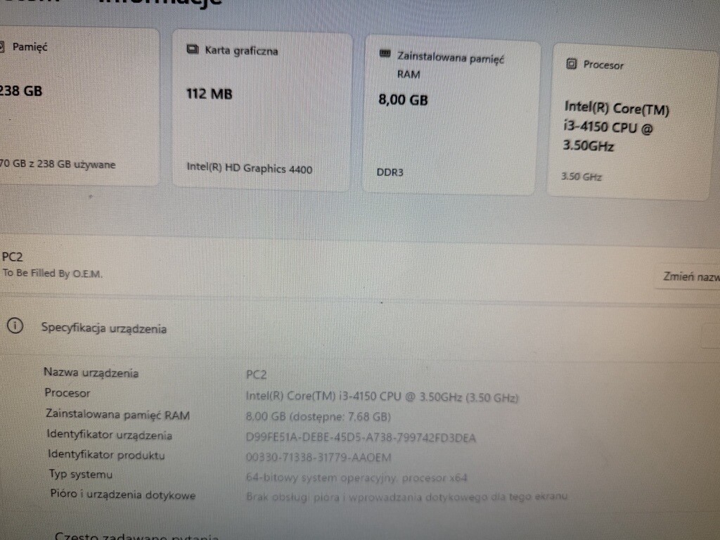 Elbląg Sprzedam Zestaw komputerowy
Zestaw komputerowy: jednostka centralna, monitor, klawiatura, okablowanie i nowa