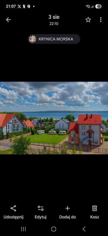 Elbląg Apartament w Krynicy Morskiej pokój z aneksem kuchennym sprzedam