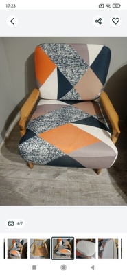 Elbląg Fotel posiada ściągane pokrowce, które można prać. Zarówno te jasne jak i kolorowe.