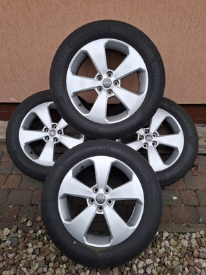 Elbląg Alufelgi z oponami letnimi Opel Mokka Astra 5x105 org.