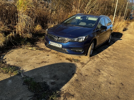 Elbląg Opel Astra Sport Tourer 1.2 145 KM, benzyna. Polski salon, serwis ASO, udokumentowana pełna historia. Przebieg