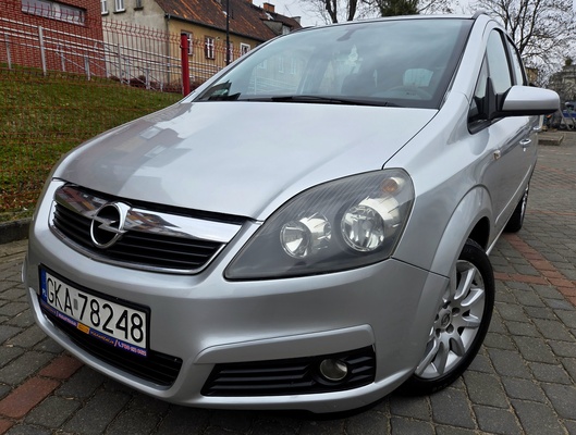 Elbląg Opel Zafira B 1,6Benzyna Gaz 105KM&nbsp; 2008Rok 7-Osobowa Gaz Ważny Do 2035r-Klimatronik&nbsp; Poduszki