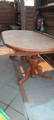 Elbląg Oddam ławę solidna drewniana do odświeżenia. Odbior osobisty Zatorze.