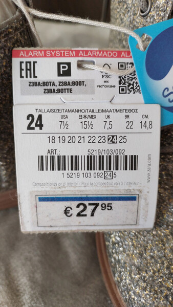 Elbląg Sprzedam botki dla dziewczynki. Są śliczne. Firma Zara, rozmiar 24.Polecam.