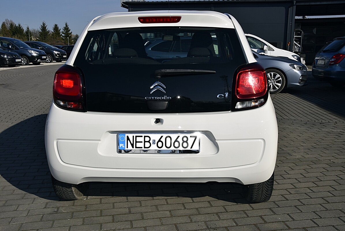 Elbląg 🚗 Citroen C-1 2018 rok, 1.0 benzyna, automat 🔥Idealny miejski samochód z automatyczną skrzynią