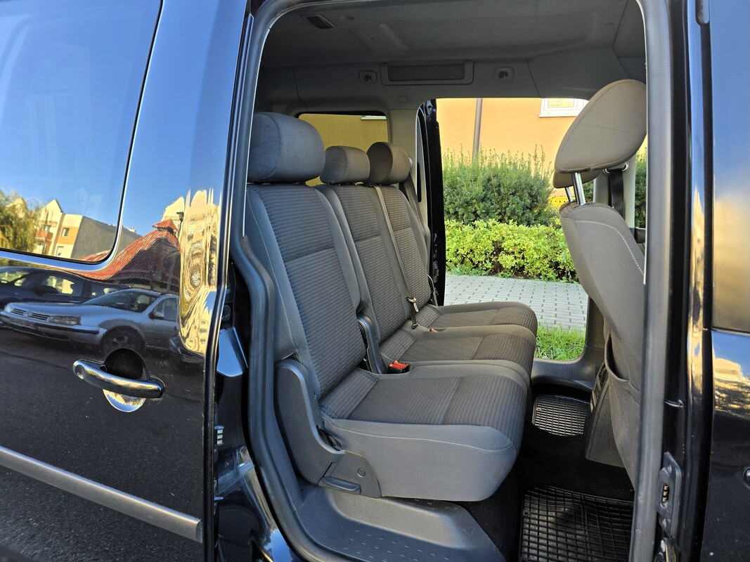 Elbląg Volkswagen CADDY 1.6Diesel 102KM 2011Rok Bardzo Dobry Stan Automatyczna DSG -Klimatyzacja