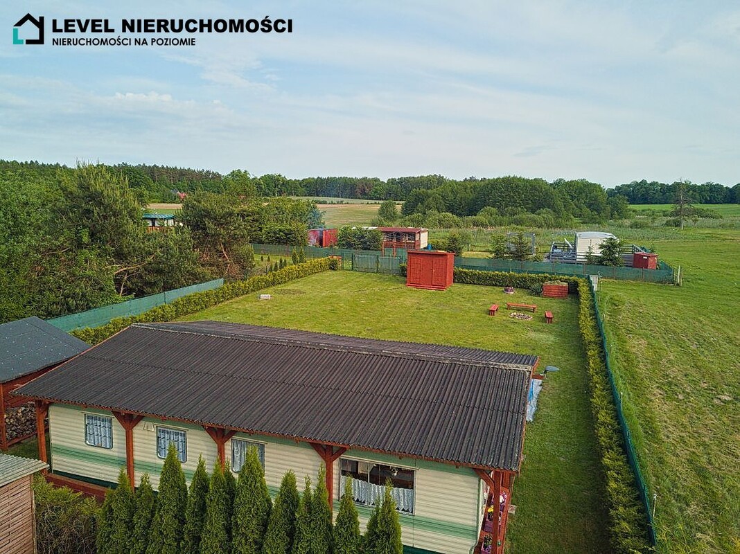 Elbląg LEVEL NIERUCHOMOŚCI Działka nad jeiorem z domkiem Szymonowo NIERUCHOMOŚCINA