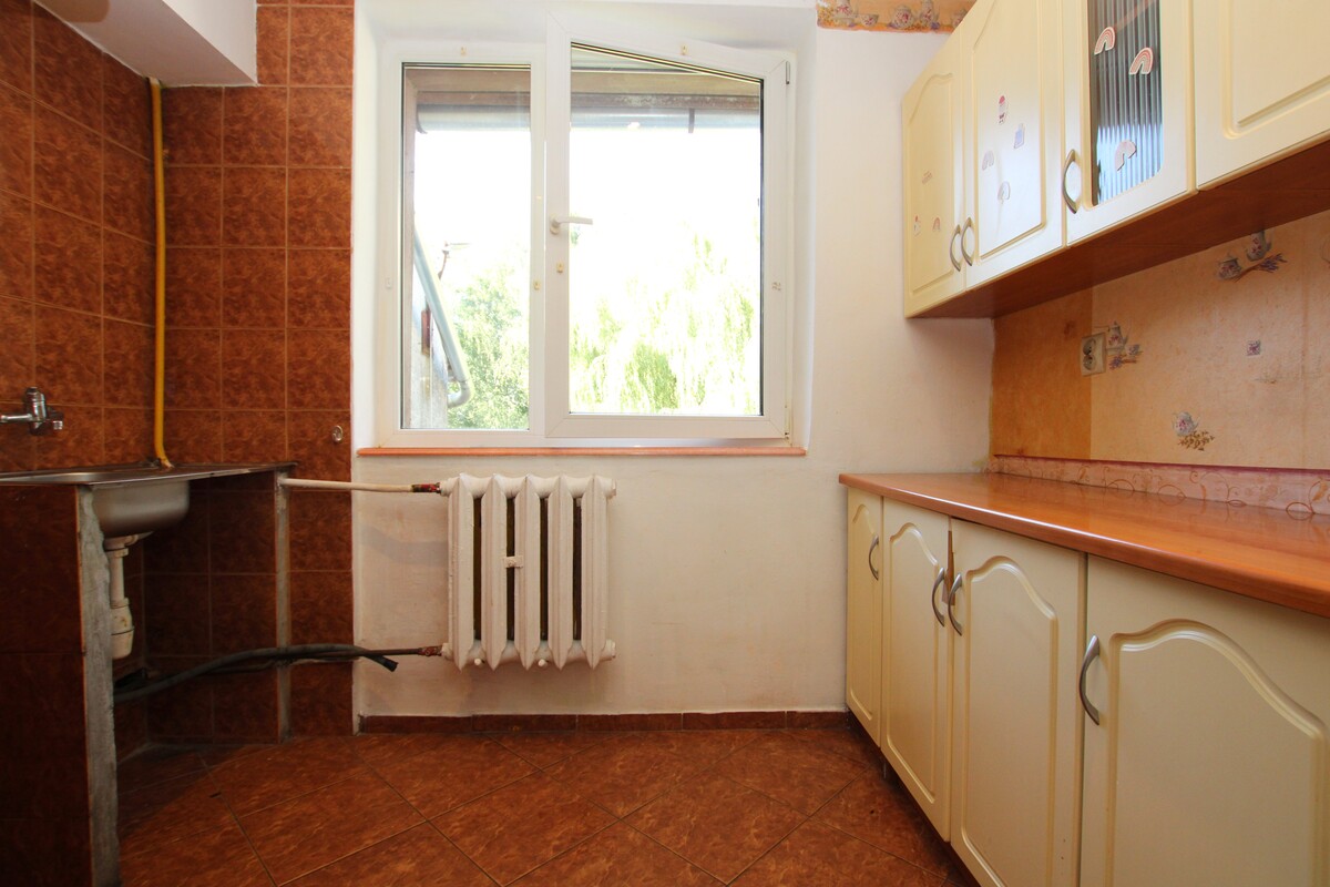 Elbląg NIERUCHOMOŚCI ANNA KRASZEWSKA Bezczynszowe mieszkanie 1-pokojowe z garażem Mleczewo, gm.