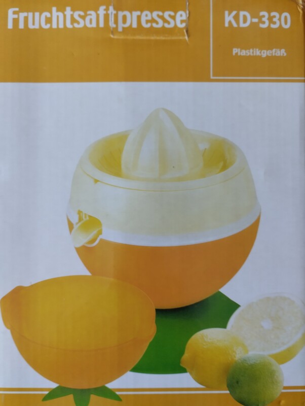 Elbląg Sprzedam Wyciskarkę do soków z zaworem zapobiegającym kapaniu. Wyciskarka jest nieużywana. Cena 40 zł. Odbiór