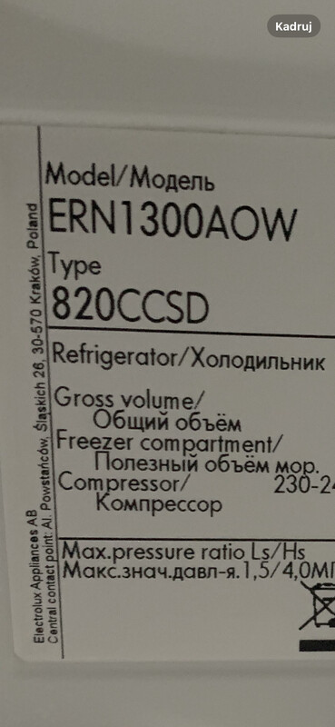 Elbląg SPRZEDAM chłodziarkę/lodówkę Electrolux ERN1300AOW do zabudowy 300
Instalacja
do zabudowy, montaż frontów na
