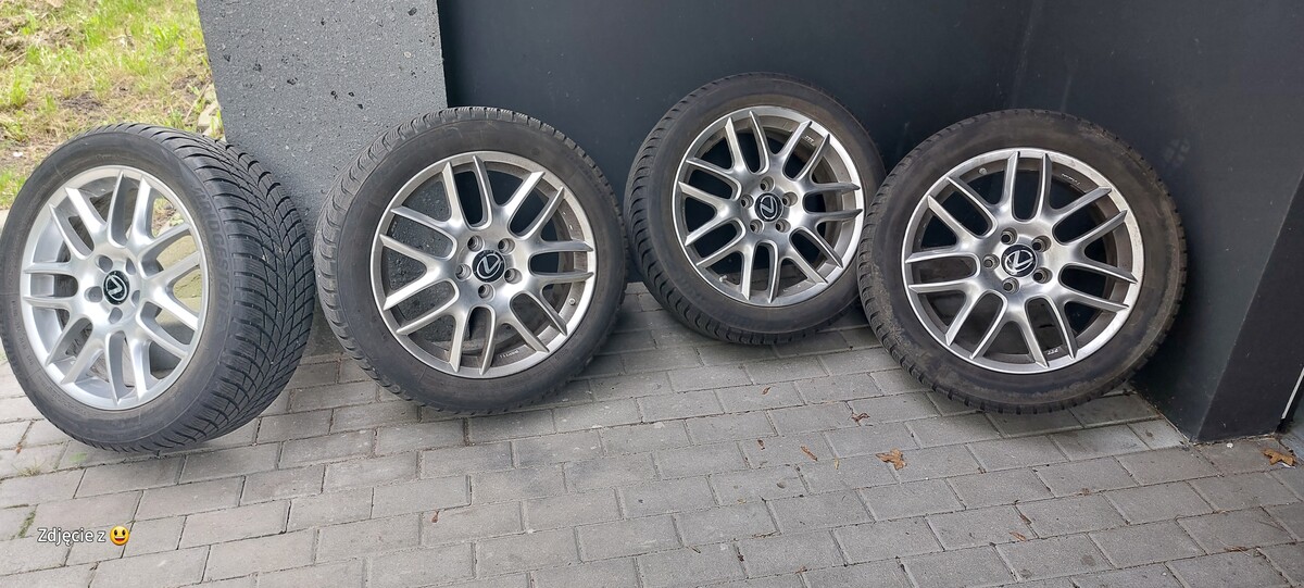 Elbląg SPRZEDAM KOMPLET KÓŁ ZIMOWYCH DO LEXUSA NX LUB UX LUB TOYOTA BRIDGESTONE 225/50R18